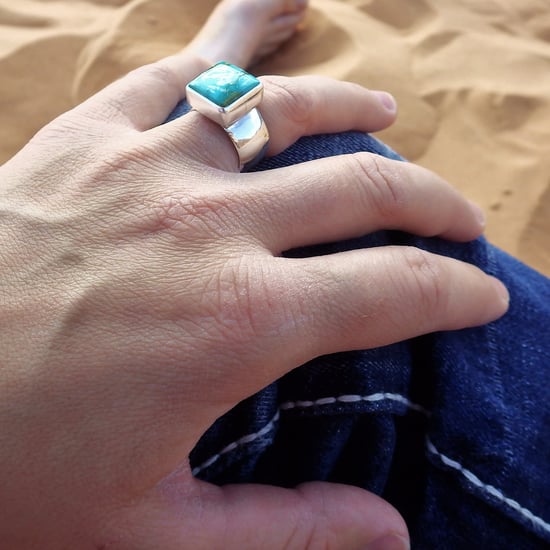 Why I Wear a Turquoise Wedding Ring Instead of My Diamond