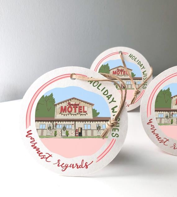 Bright and Fun Schitt's Creek Ornament