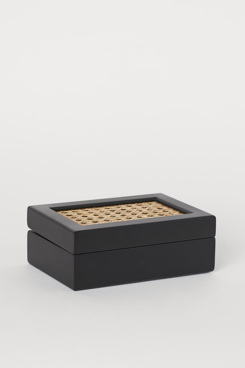 For Your Bedroom Dresser: H&M Box With Rattan