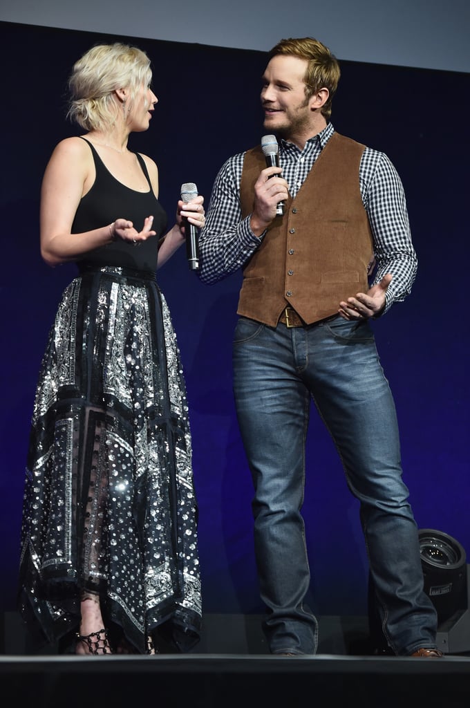 Jennifer Lawrence Altuzarra Skirt at CinemaCon 2016