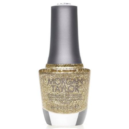 Morgan Taylor Glitter & Gold Nail Polish