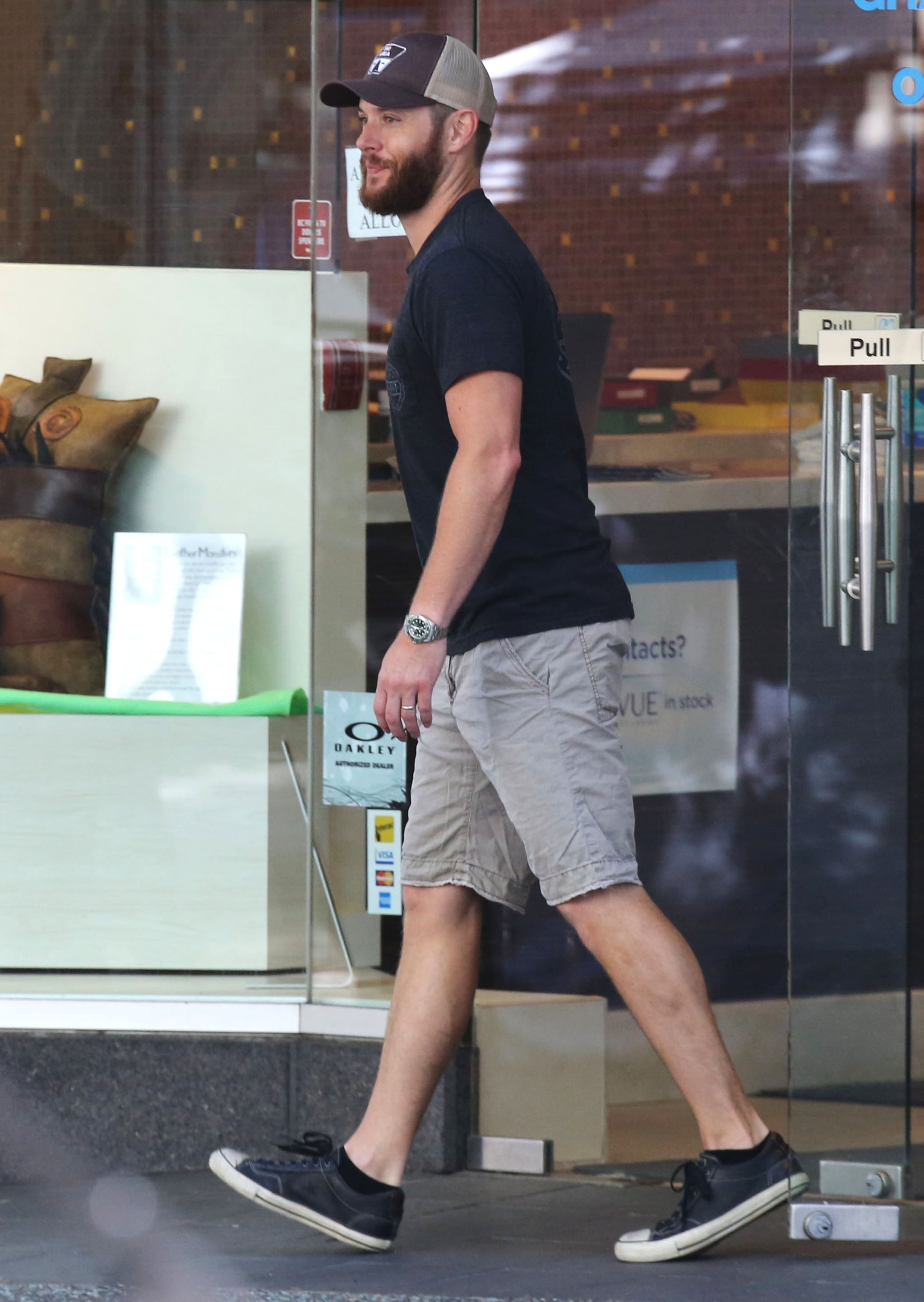 Jensen ackles in shorts