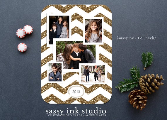 Holiday Photo Card Template