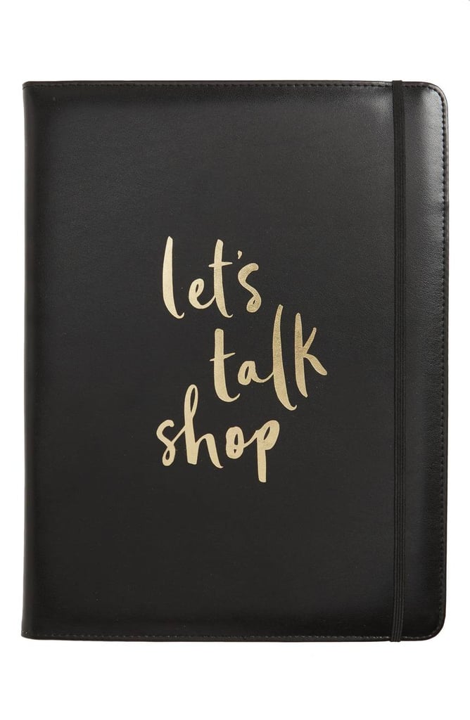 Kate Spade New York Let S Talk Shop Notepad Folio Best Home