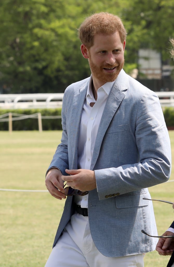 Prince Harry at Charity Polo Match in Rome May 2019