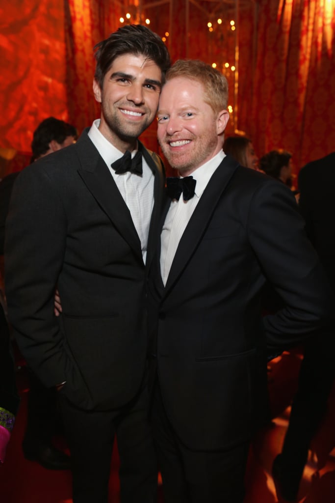 Justin Mikita and Jesse Tyler Ferguson made a handsome pair.