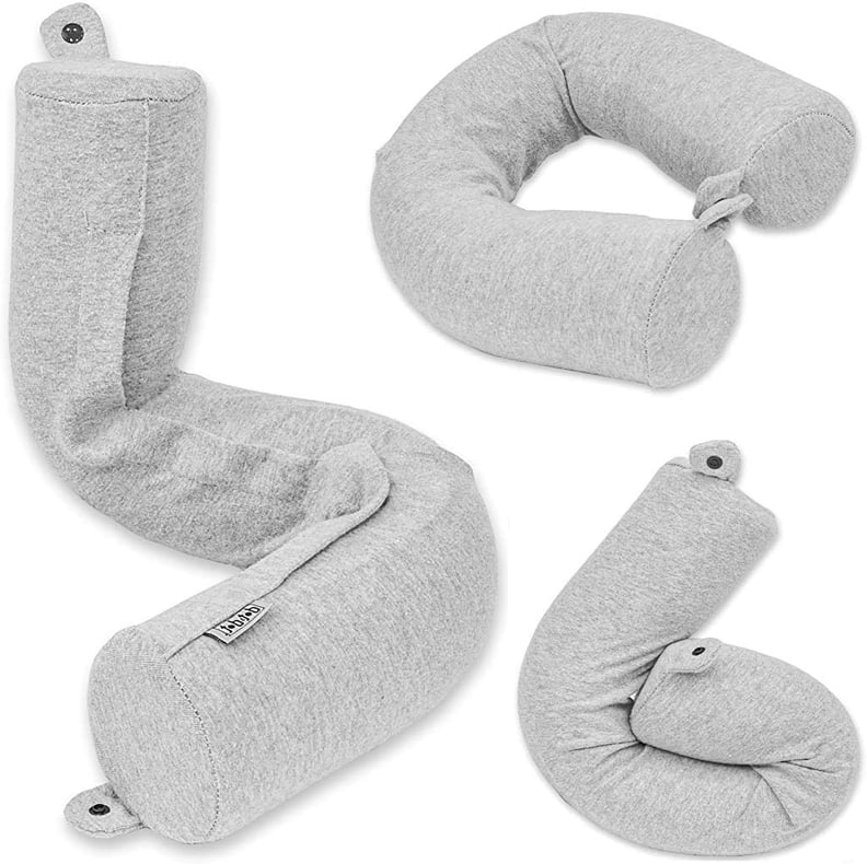 一个独特的长袜填充物:扭脖子旅行记忆泡沫枕头
