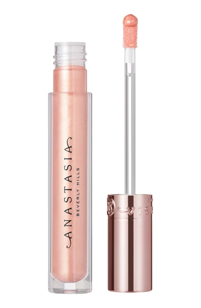 A Shimmery Peach Lip Gloss