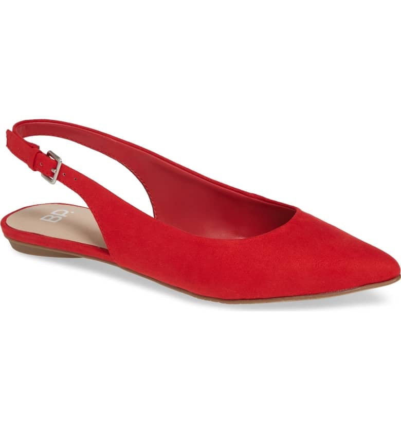 BP. Sandra Slingback Flat