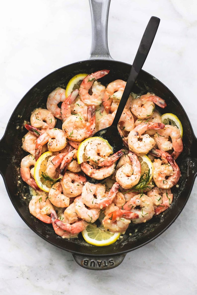 Creamy Lemon Dill Shrimp