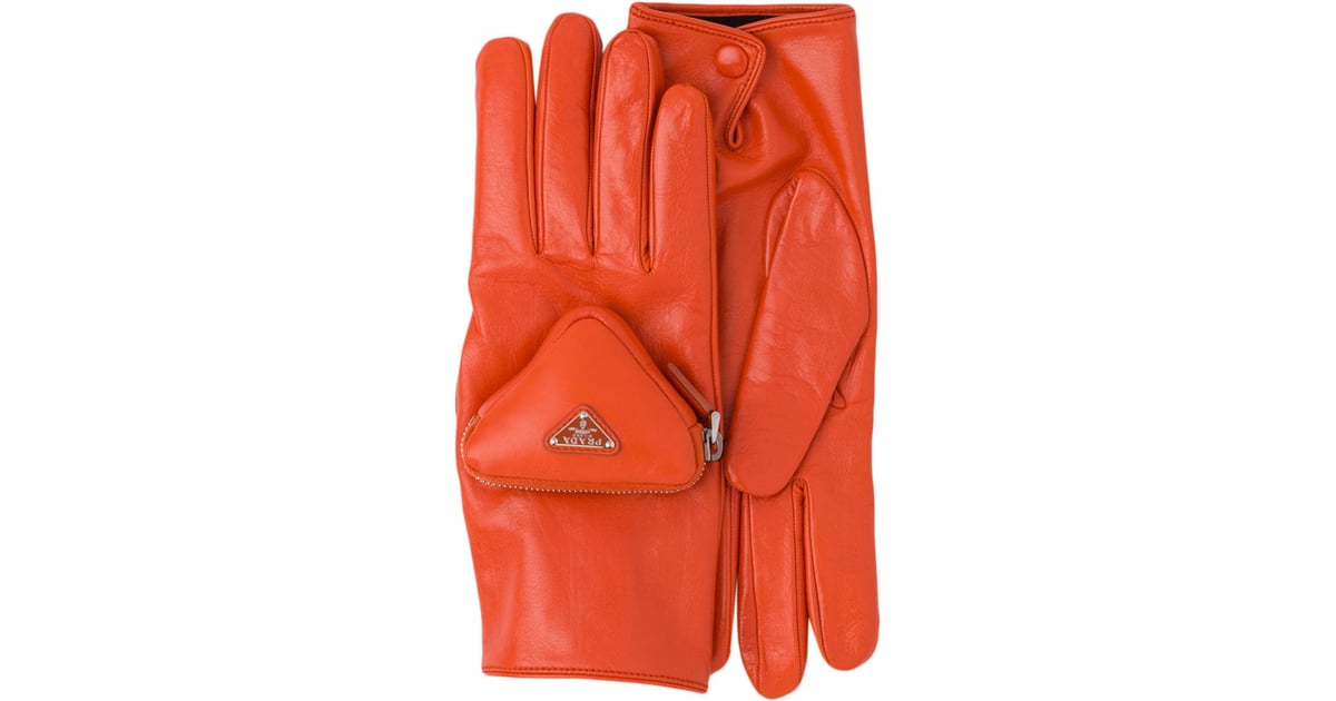 The Ultimate Splurge: Prada Pouch-Detail Logo Gloves | I'm a Professional  Shopper, and These Are 16 Holiday Arrivals I'm Excited to Buy For December  | POPSUGAR Fashion Photo 17
