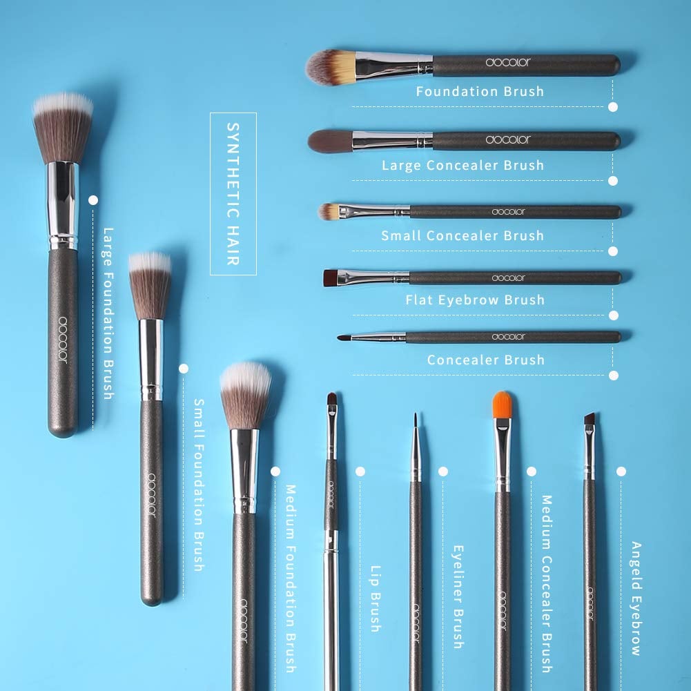 Docolor Makeup Brushes 29-Piece Professional Makeup Brush Set