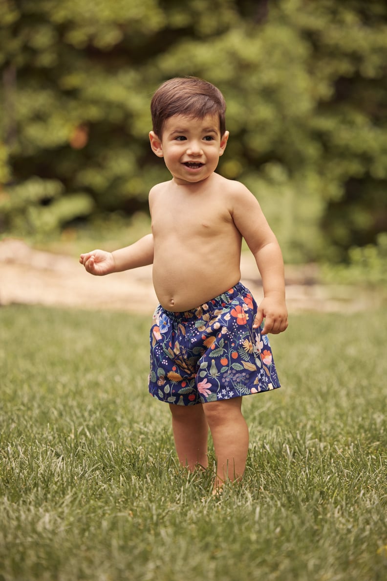 For the Little Ones: Strawberry Fields Deep Sea Boys Swim Short