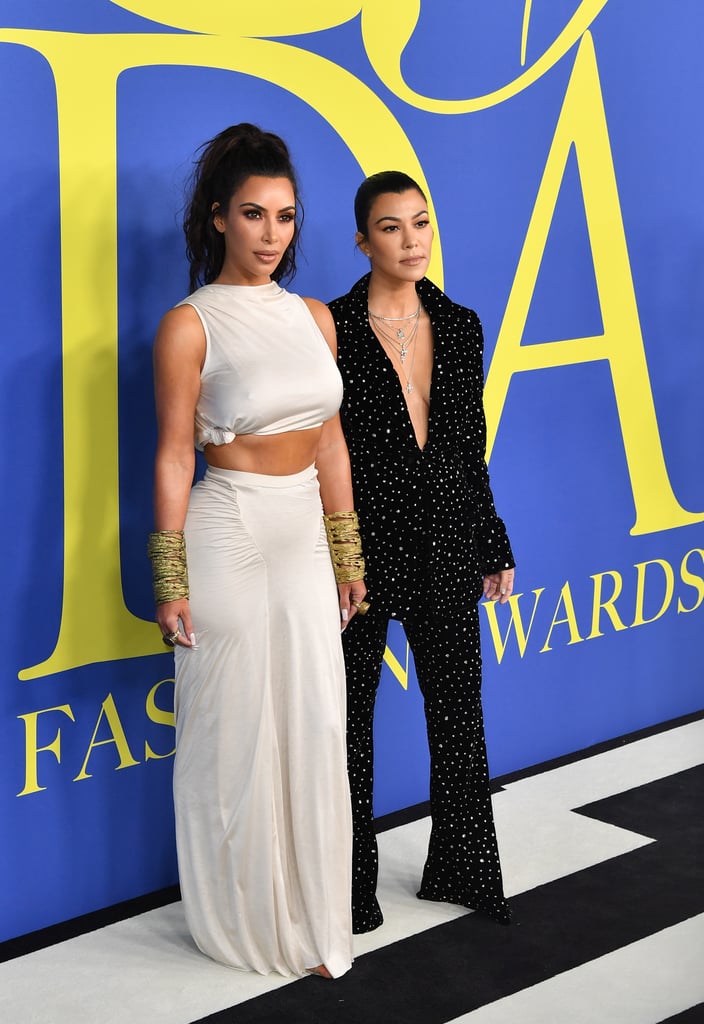 Kourtney Kardashian Christian Siriano Suit CFDA Awards 2018