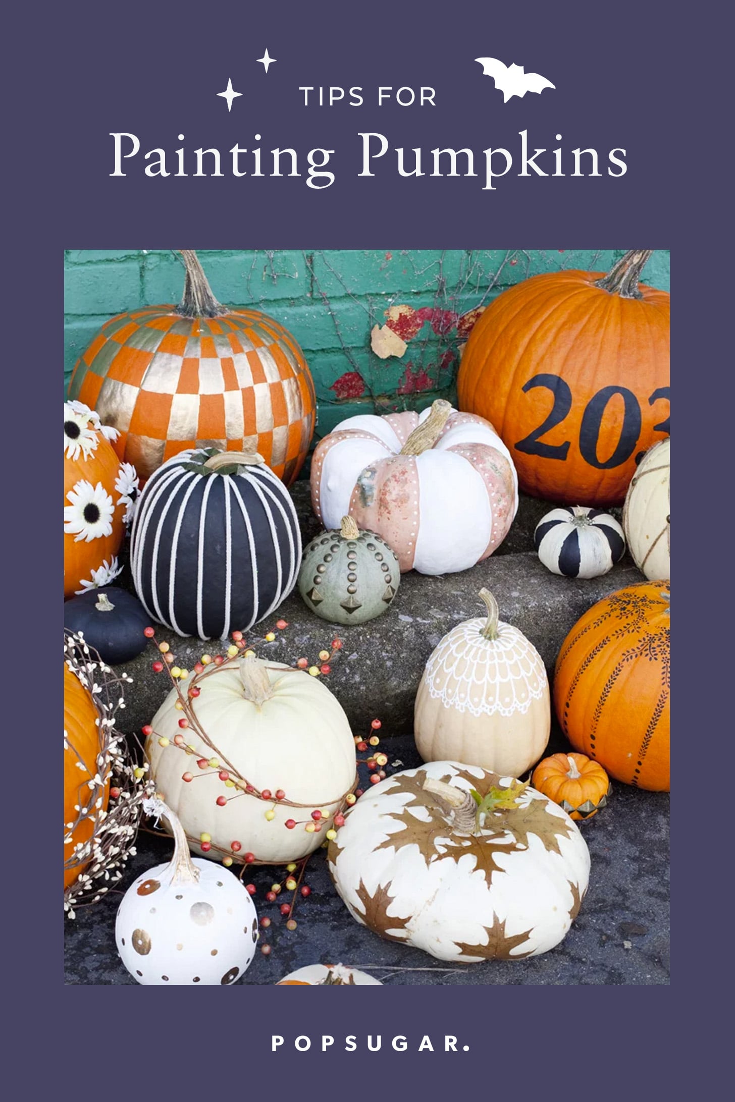 Tips For Painting a Pumpkin Like a Pro | POPSUGAR Home