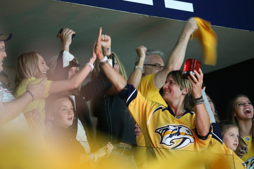 Nicole Kidman and Keith Urban at Stanley Cup Finals 2017