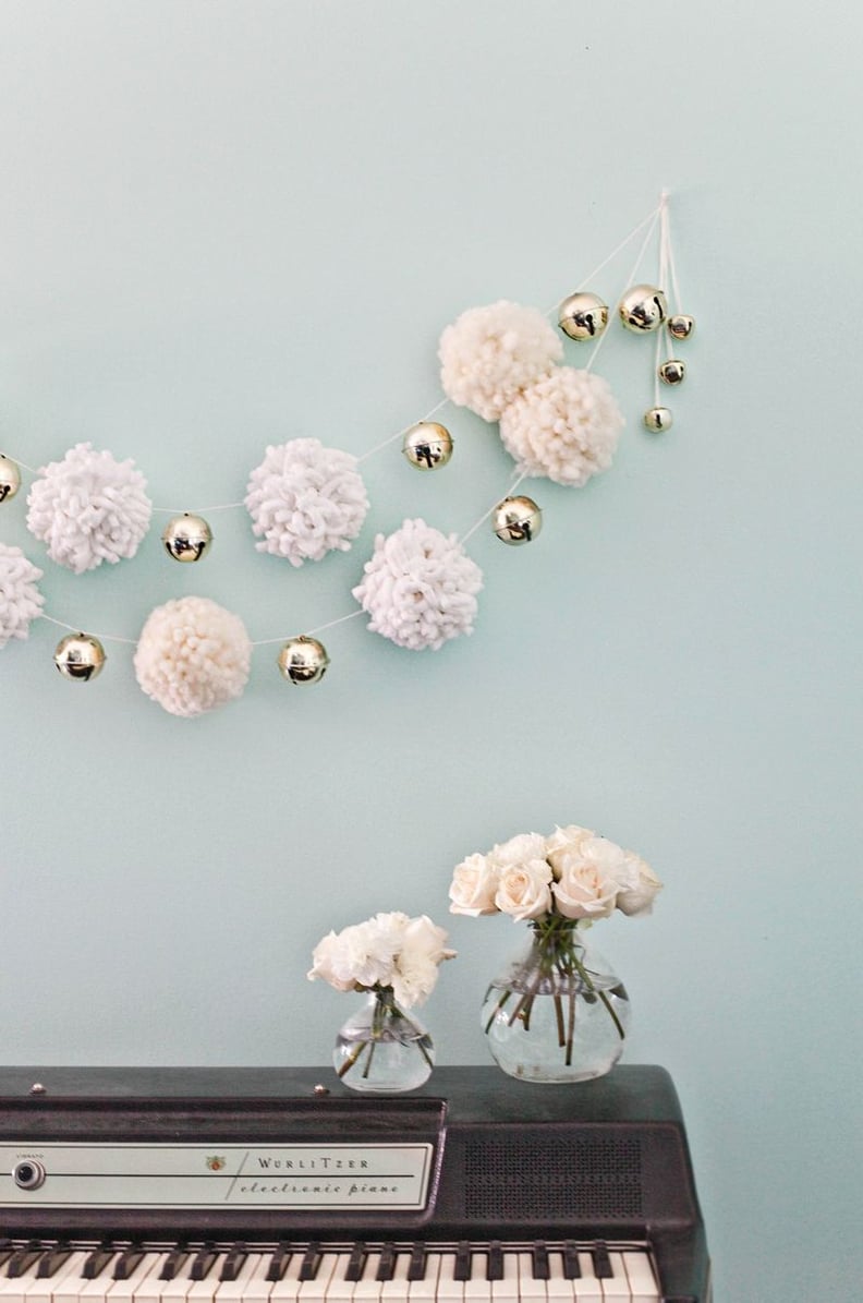 Bell and Pom Pom Garland