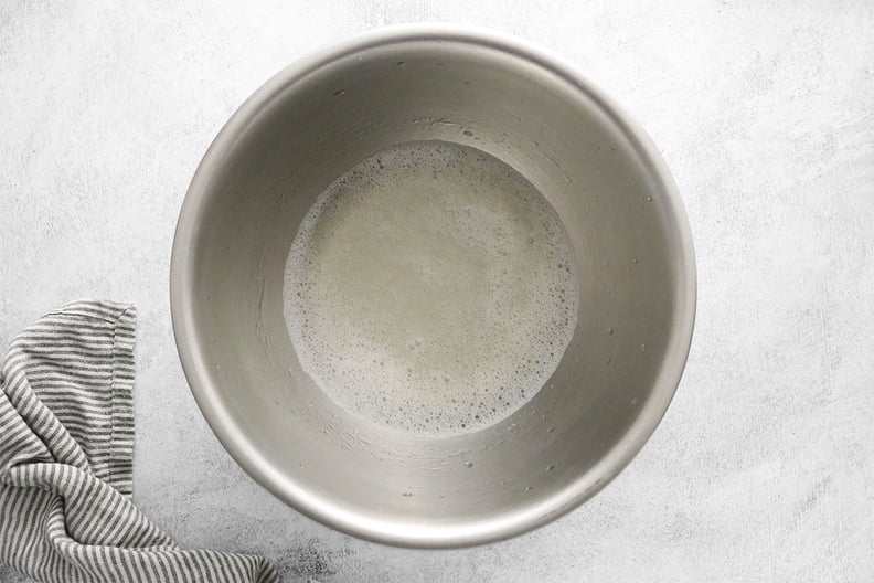 Dissolve gelatin in hot water