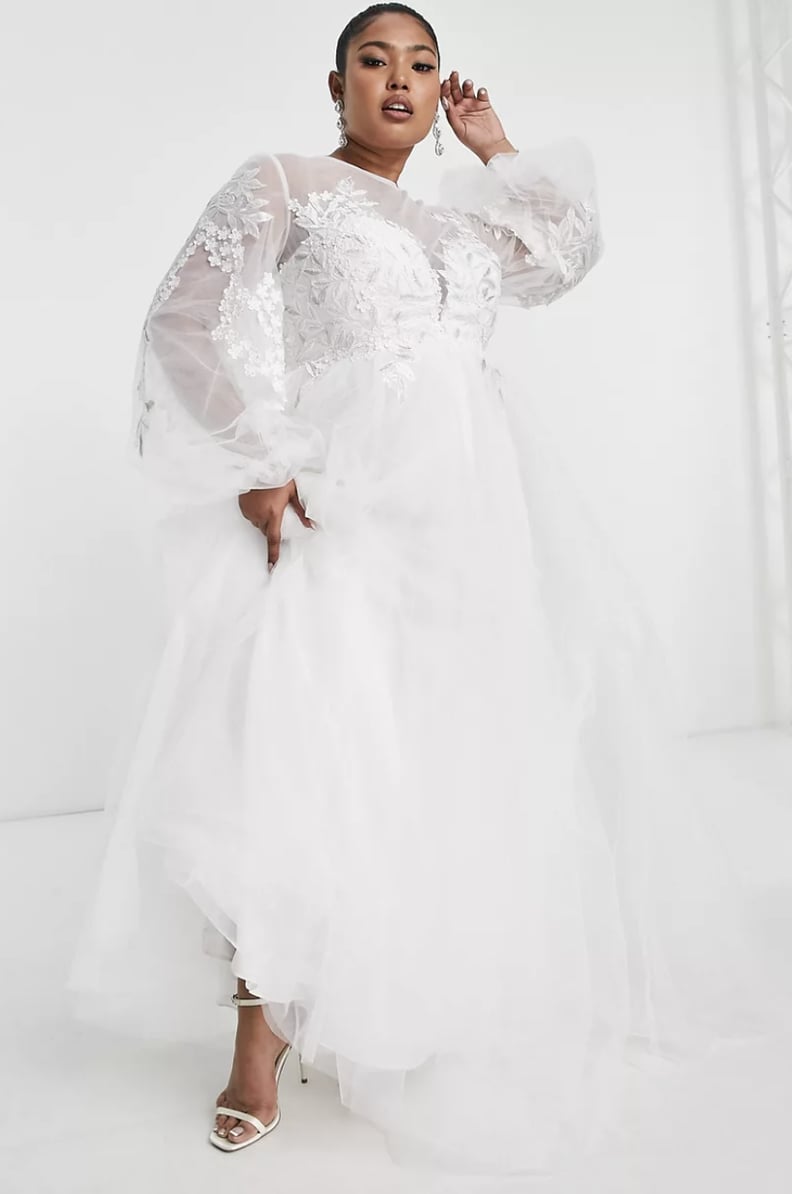 Best Curve Wedding Dress Brands: ASOS