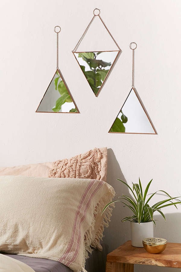 Urban Outfitters Triangle Mirror Set