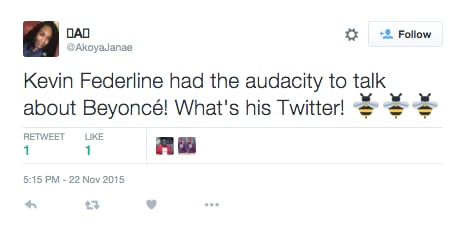 Kevin Federline Tweets About Beyonce 2015