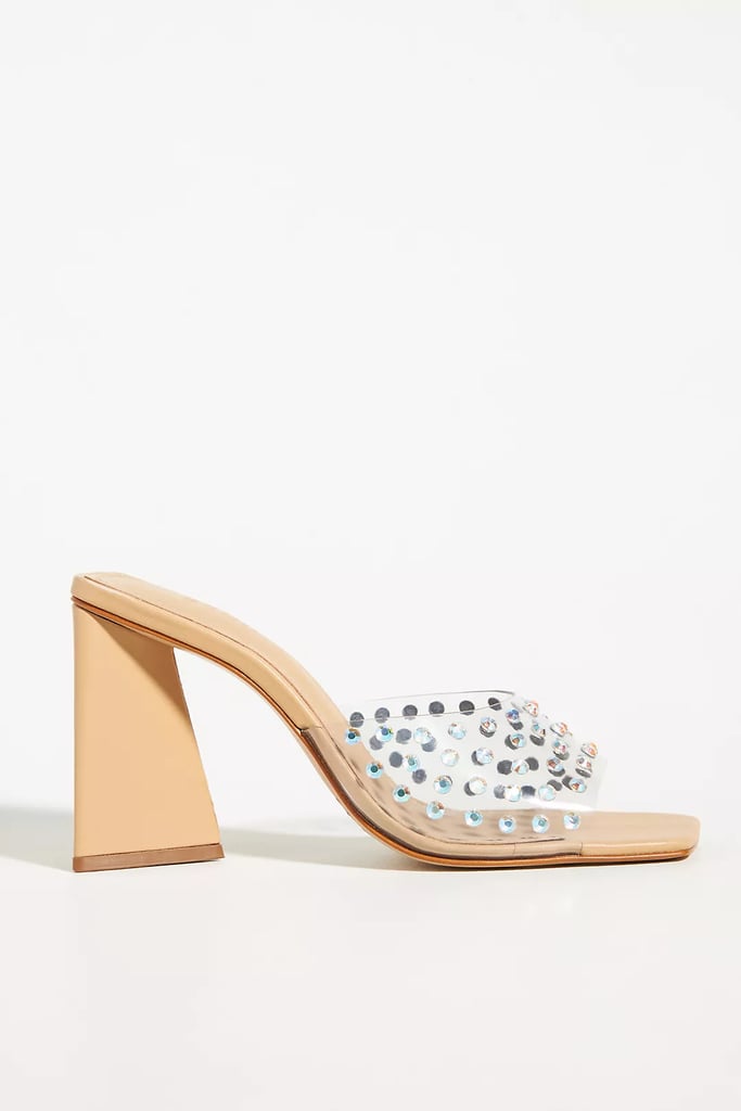 Sparkly Sandals: Schutz Lizah Crystal Heels