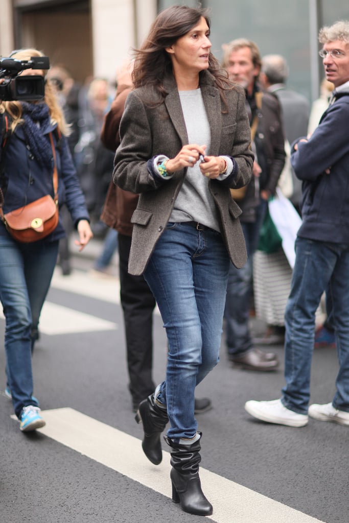 Emmanuelle Alt never ceases to amaze us with her polished laid-back style.
Emmanuelle Alt never ceases to amaze us with her polished laid-back style.