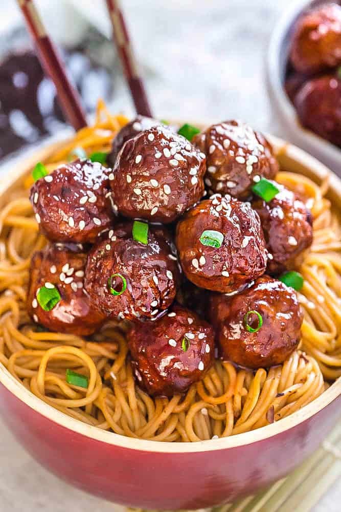 Asian Glazed Meatballs | Ground-Beef Instant Pot Recipes | POPSUGAR ...