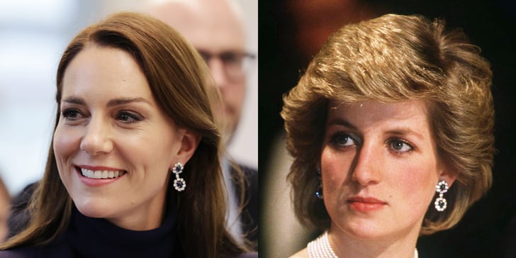 Kate Middleton Wears Princess Diana's Earrings in Boston | POPSUGAR Fashion