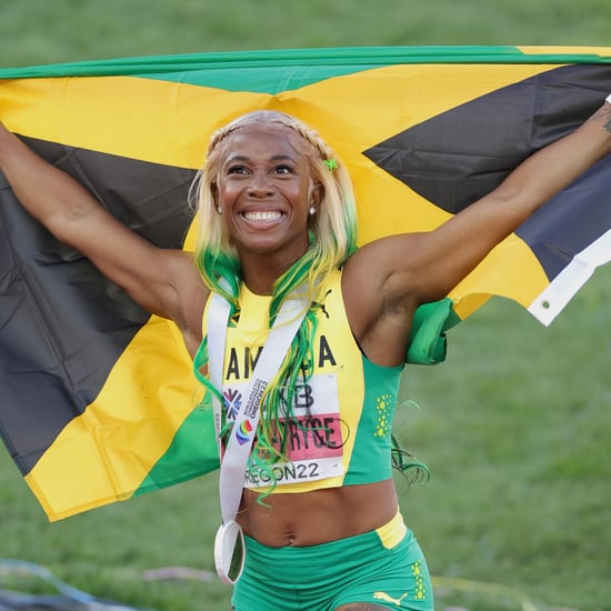 她的假发收集Shelly-Ann Fraser-Pryce会谈