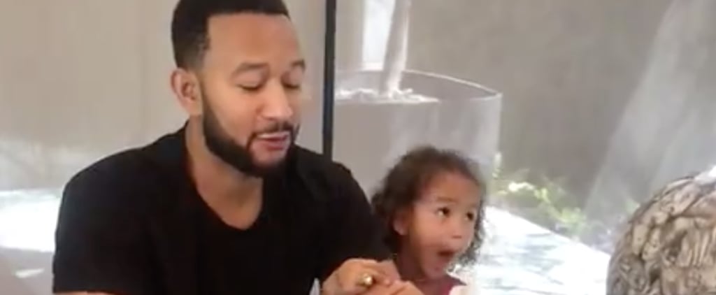 Chrissy Teigen's DIY Clues and Scavenger Hunt For Luna