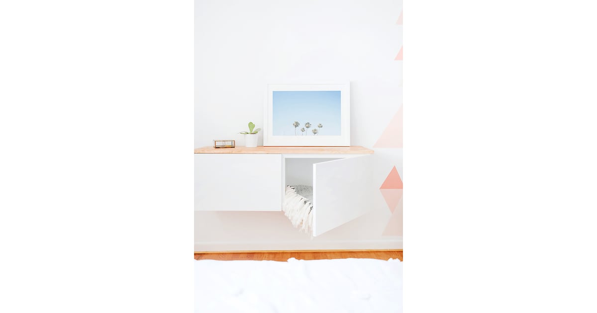 Floating Credenza Ikea Besta Hacks POPSUGAR Home Photo 7