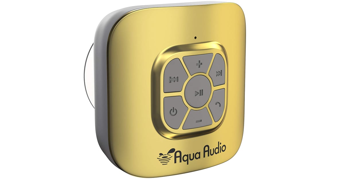 AquaAudio Cubo Portable Waterproof Bluetooth Speaker With Suction Cup