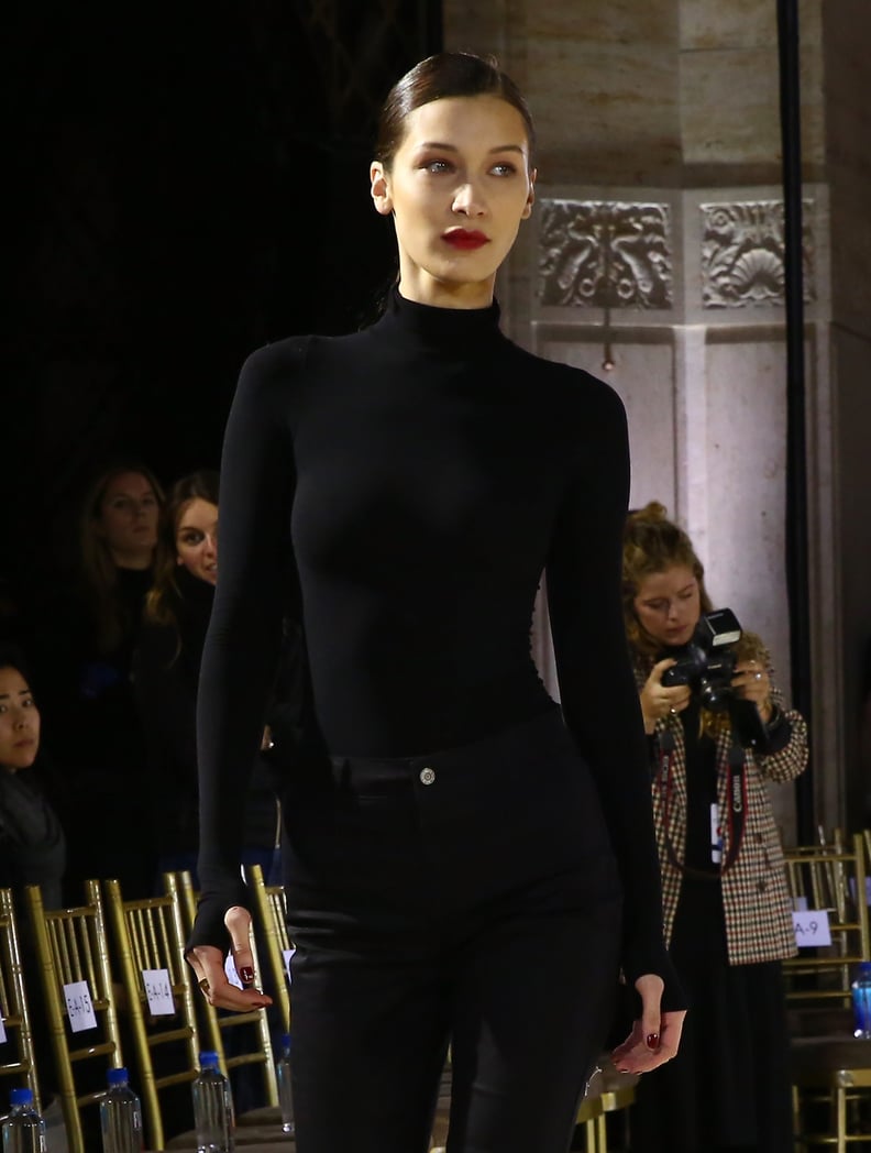 Bella Hadid Rehearsing For the Oscar de la Renta Show at NYFW February 2019