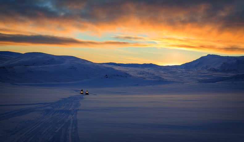 Embark on an Overnight Snowmobile Adventure