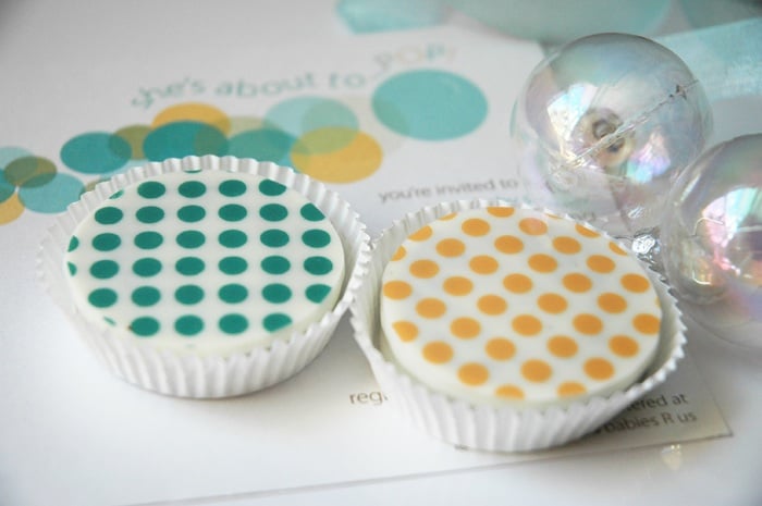 She S About To Pop Bubble Themed Baby Shower Popsugar Family