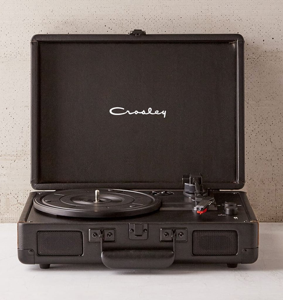 Crosley Black Star Cruiser Bluetooth Record Player Valentine's Day