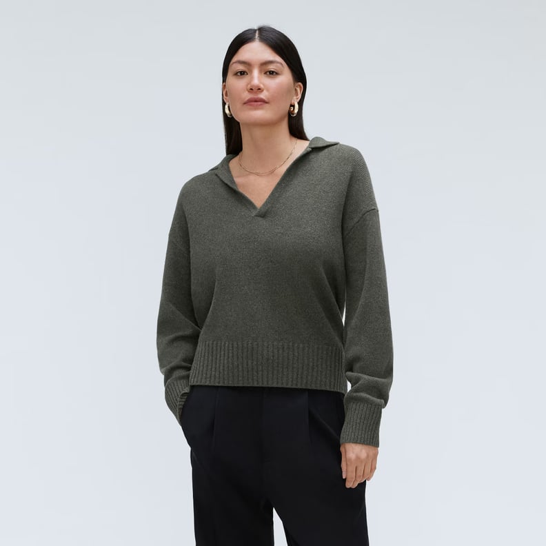 A Cashmere Polo Sweater: Everlane The Cashmere Polo