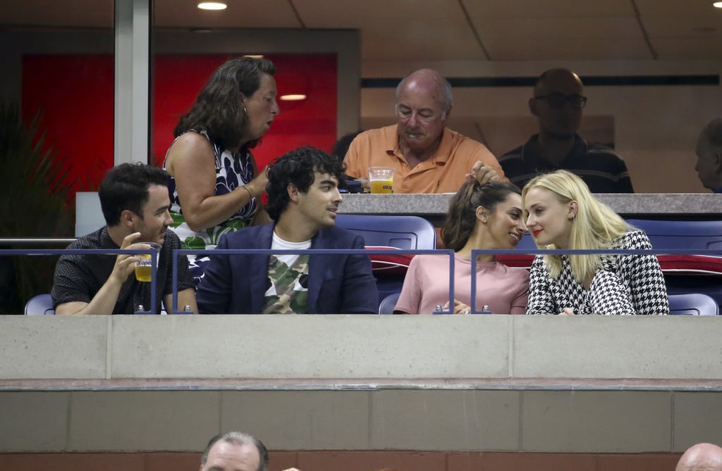Sophie Turner and Joe Jonas at the US Open September 2018