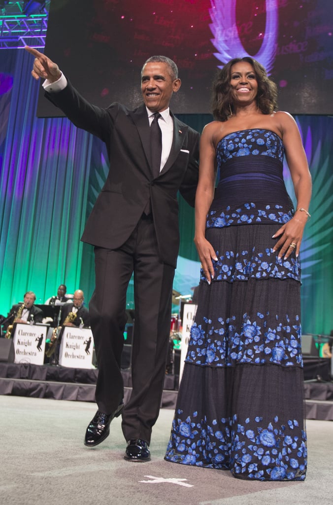 Wearing Tadashi Shoji at the 45th Annual Legislative Conference in 2015.