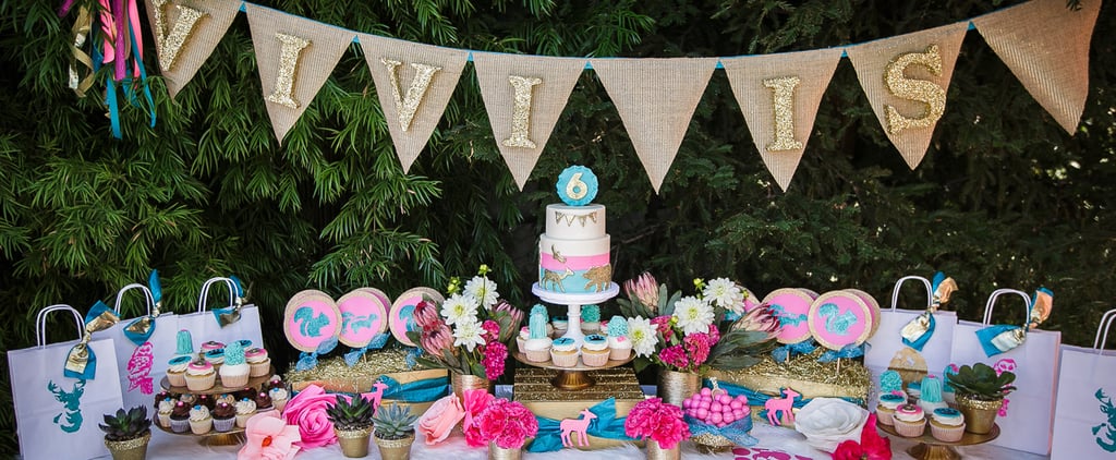 Animal Birthday Party For Girls