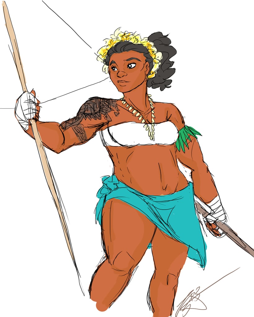 Moana Disney Princess Art