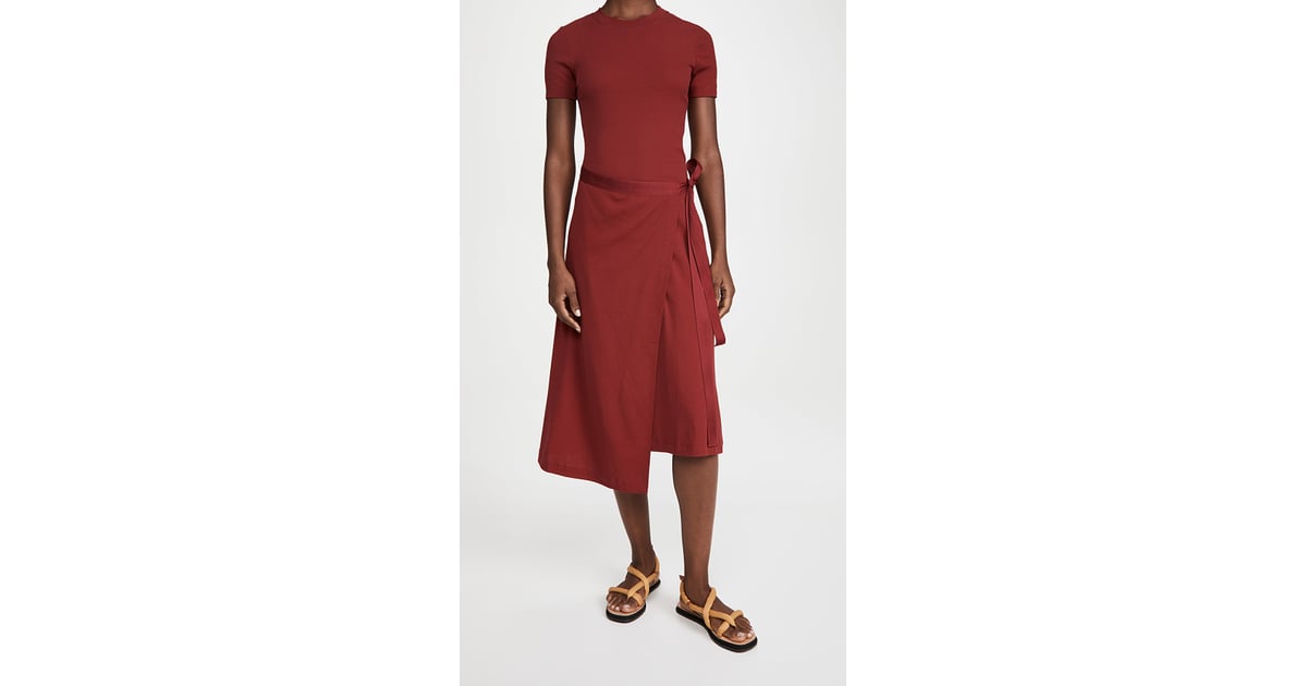 Rosetta Getty Short Sleeve Apron T-Shirt Dress | 21 Dresses on