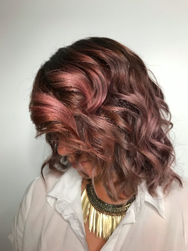 Chocolate Mauve | Brunettes Will Swoon Over These Fall-Friendly Rainbow Hair  Ideas | POPSUGAR Beauty Photo 2
