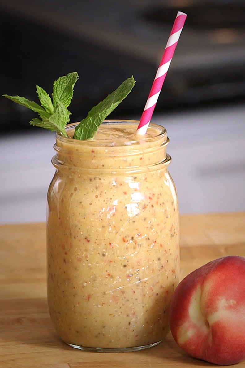 Vegan Peaches and Cream Smoothie