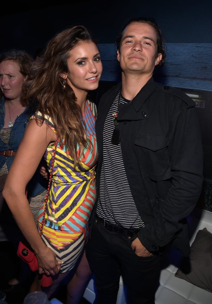 Nina reportedly made out with Orlando Bloom for 20 minutes at Comic-Con.