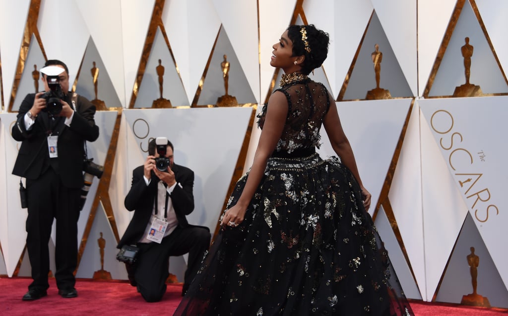 Janelle Monae at the Oscars 2017