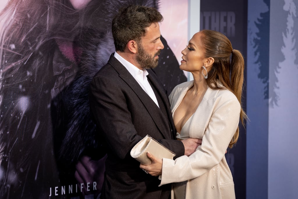 Jennifer Lopez and Ben Affleck Kiss on The Mother Red Carpet