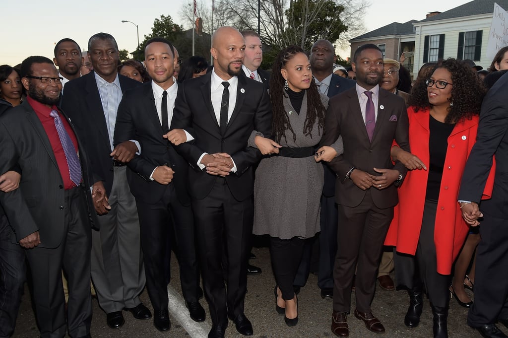 Oprah Winfrey Marching in Selma on MLK Weekend Pictures