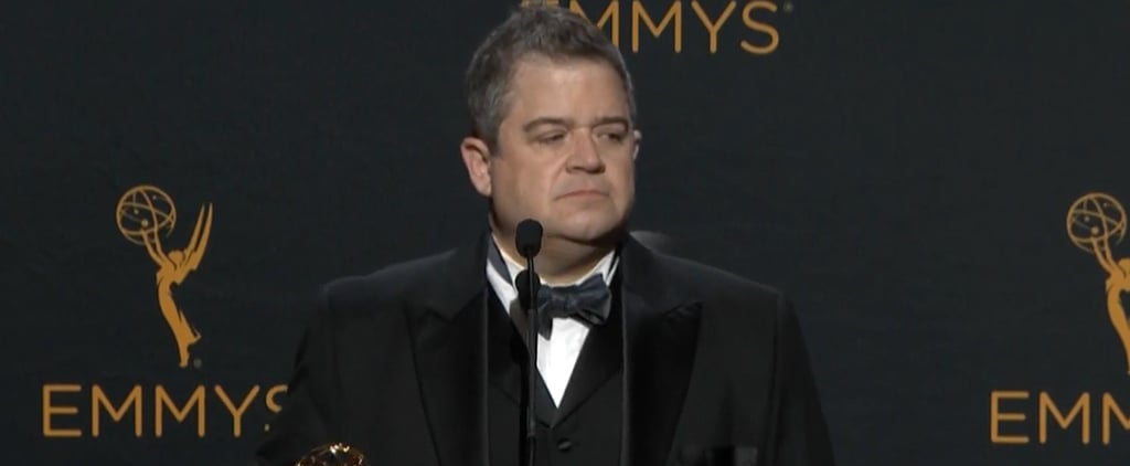 Patton Oswalt Talks About His Wife at the Emmys 2016 (Video)